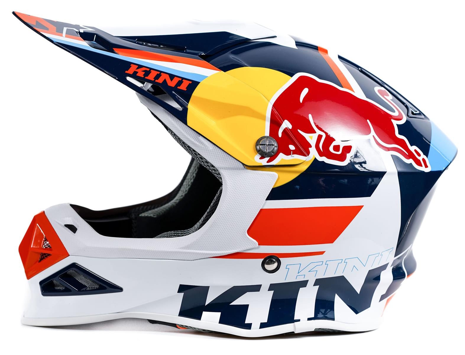 KINI Red Bull Competition Helmet V2.1 - Orange/White/Anthrazite
