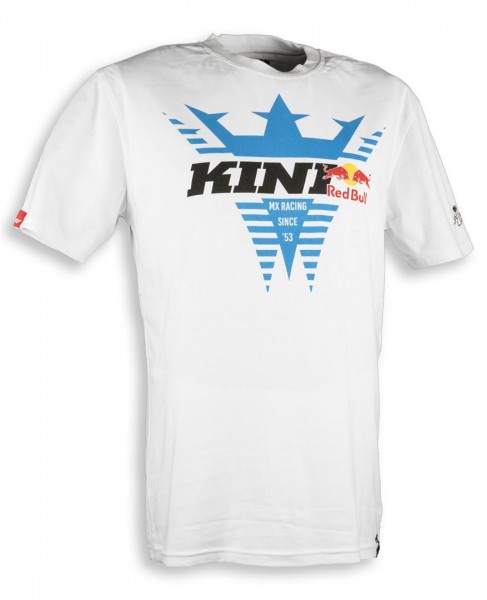 KINI Red Bull Glitch Tee White Size L