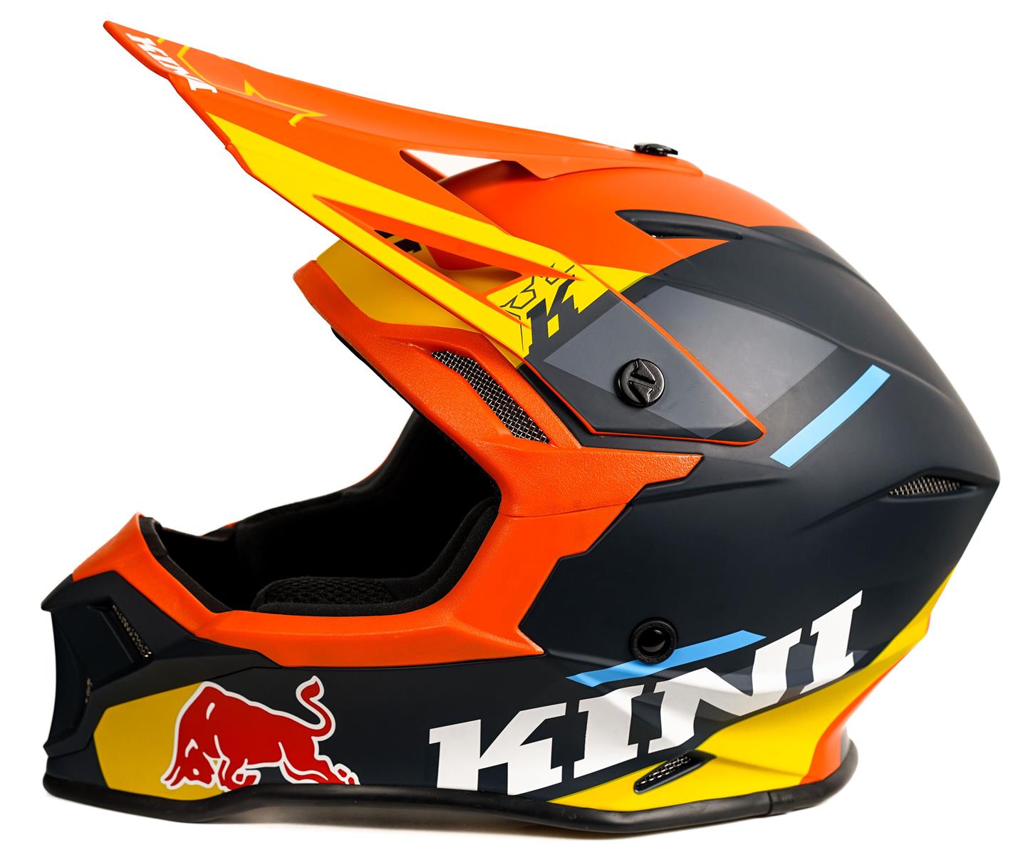 KINI Red Bull Competition Helmet V2.1 - Orange/White/Anthrazite